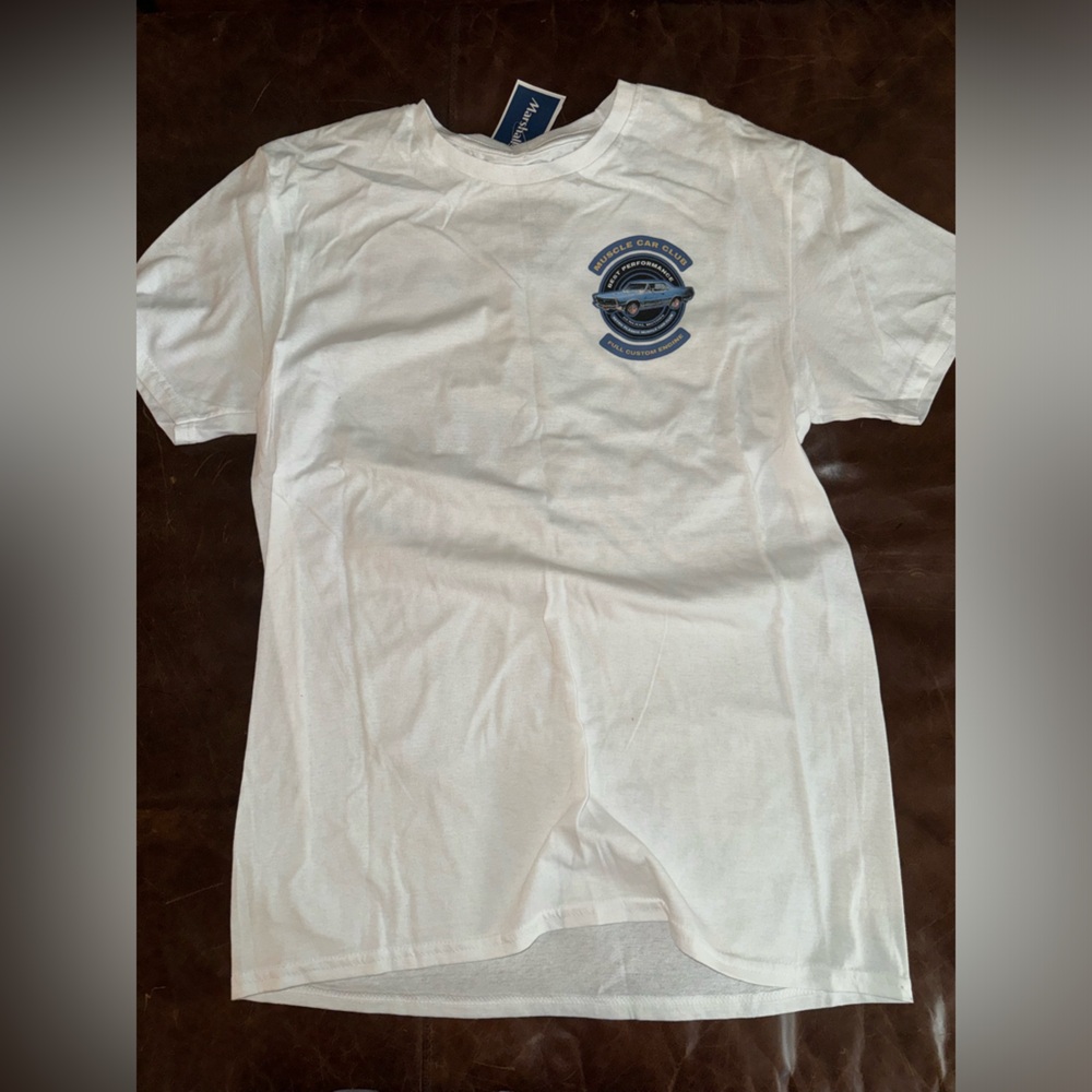 White Pontiac Graphic T-Shirt - Picture 2 of 2